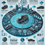 DALL·E 2024 07 08 21.05.14 A detailed landscape infographic summarizing the research on Vehicle to Everything V2X communication in the automotive industry. The infographic sho