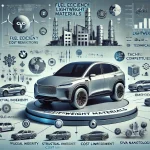 DALL·E 2024 07 09 12.57.16 A comprehensive landscape image showcasing the overall research on lightweight materials in automotive manufacturing. The image should include a moder