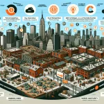 DALL·E 2024 07 31 11.18.51 A comprehensive visual representation of research on homelessness in a cityscape. The image should include various elements illustrating the problem