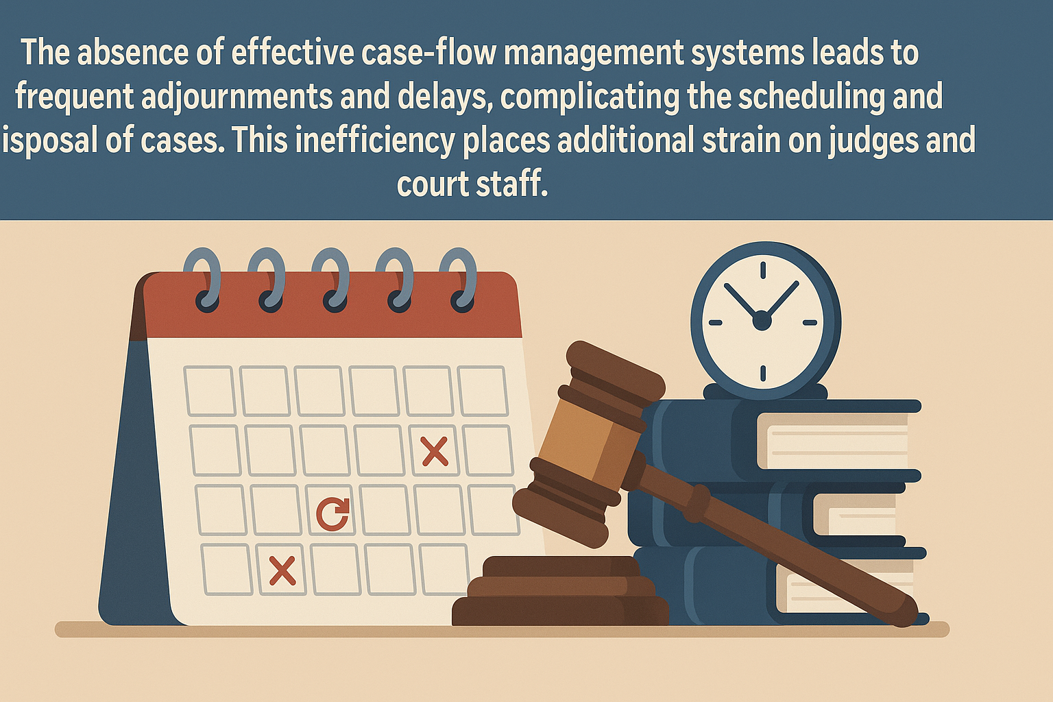 Revolutionizing Judicial Efficiency: AI-Driven Case-Flow Management for 1000's of Cases Faster, Fairer Justice Across Thousands of Cases 1 Management