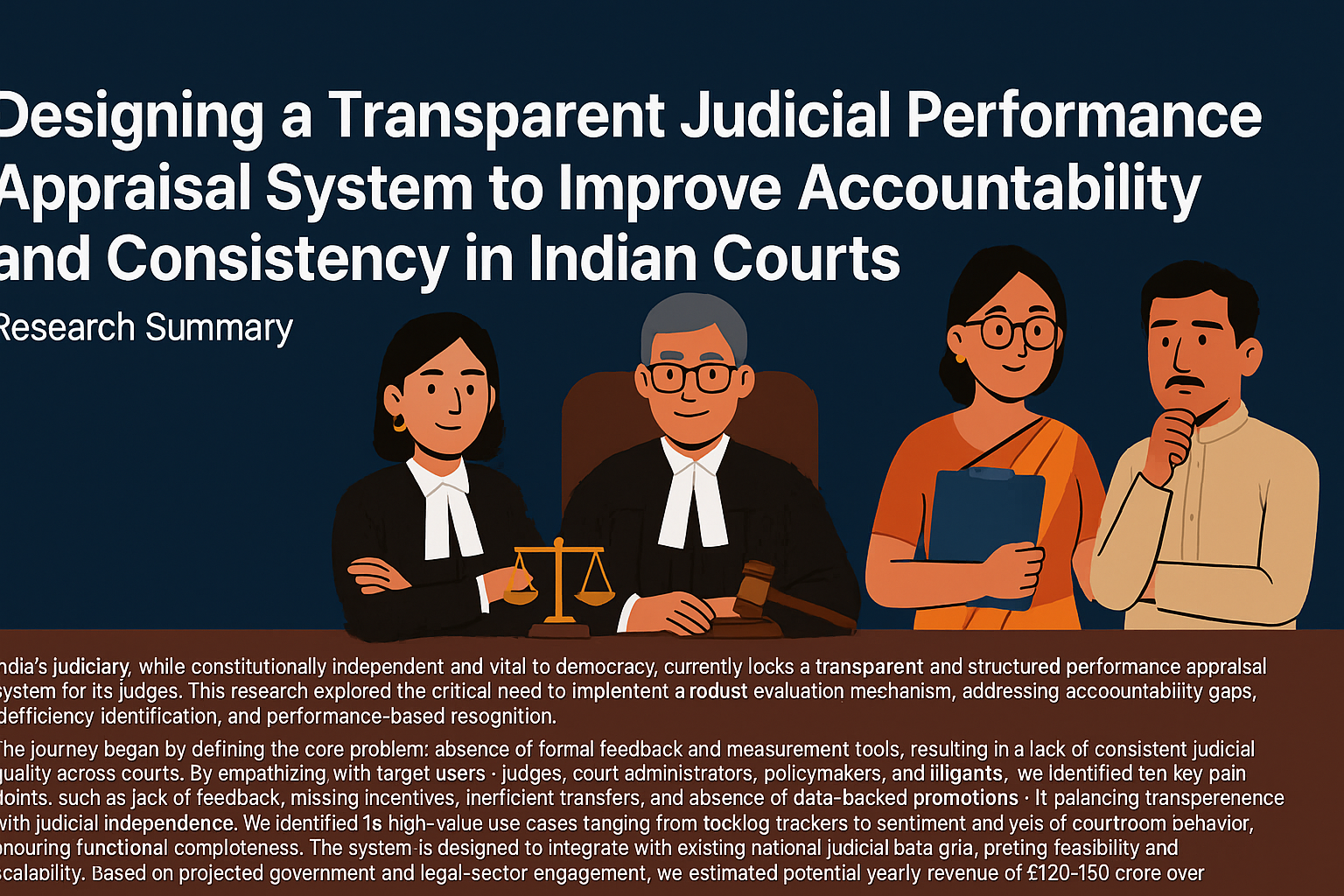 Designing a Transparent Judicial Performance Appraisal System to Improve Accountability and Consistency in Indian Courts 1 Performance